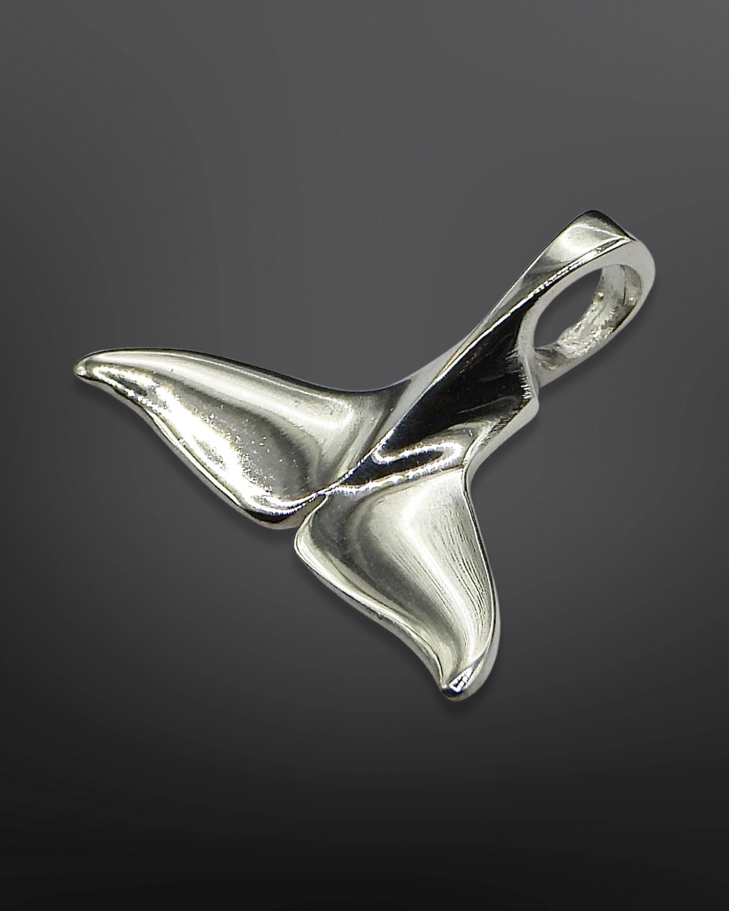 J57 Phoenix Fluke Silver Pendant — Orca Conservancy